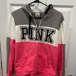 PINK Zip Up Hoodie
